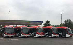 北京充电效率最高的电动公交车充电站正式投运