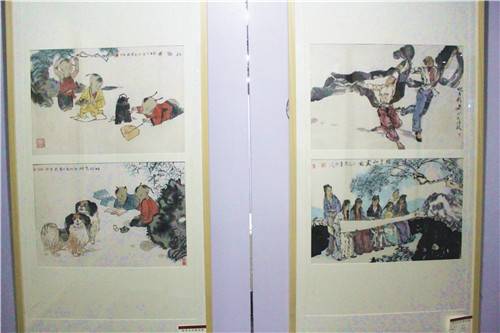当代中国画名家迎春小品邀请展在郑州中原古玩城开幕